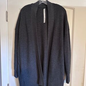 Lululemon long sweater knit cardigan